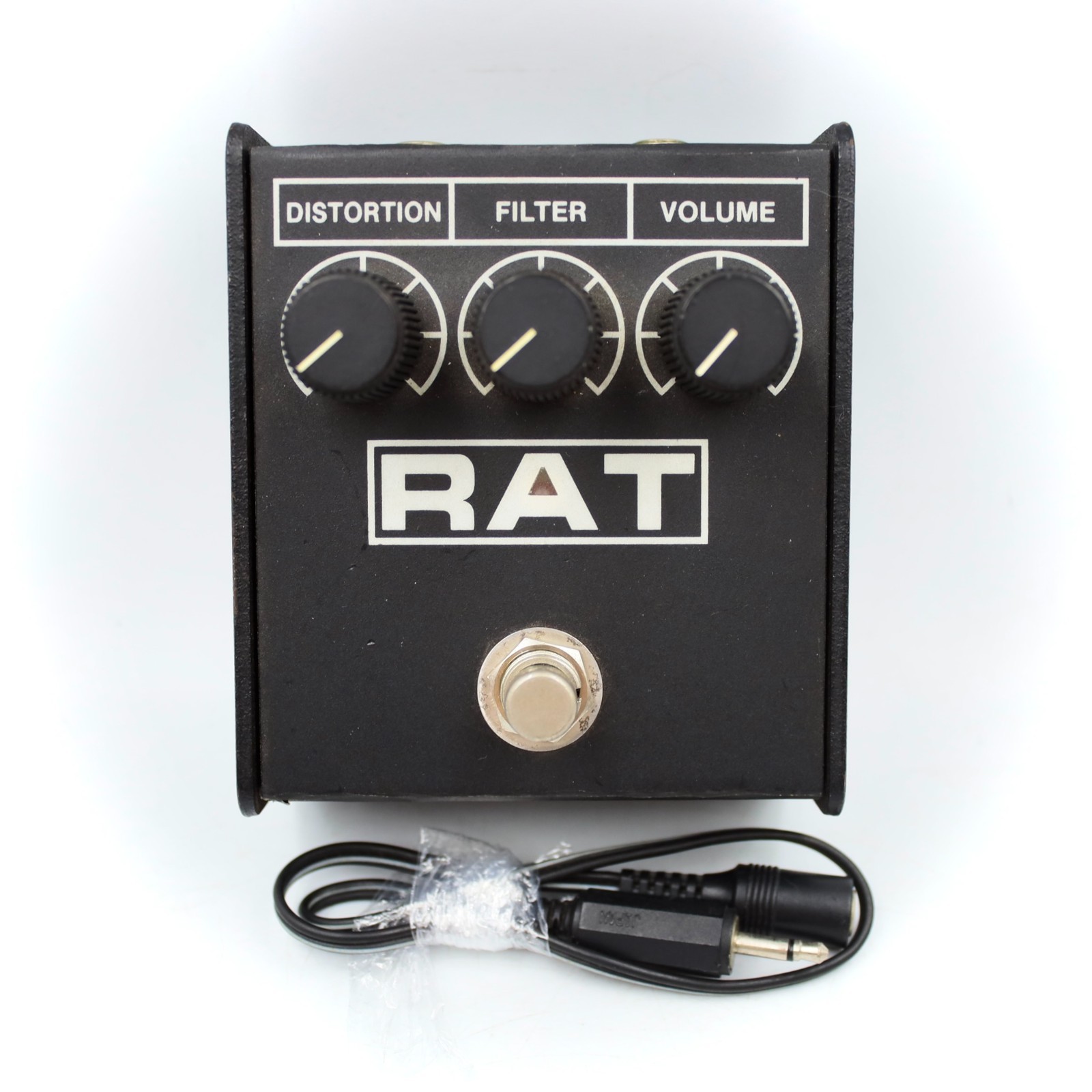 ProCo RAT Made in USA LM308N With Conversion Cable Distortion Pedal 207665