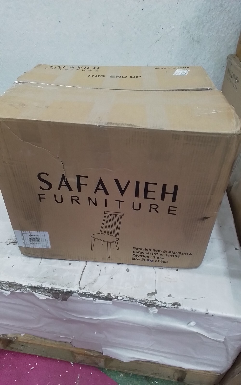 Safavieh BURRIS SIDE CHAIR, Reduced Price 2172741332 AMH8511A