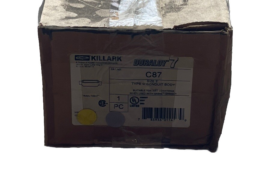 🔥(AN) HUBBELL C87 / C87 (NEW IN BOX)