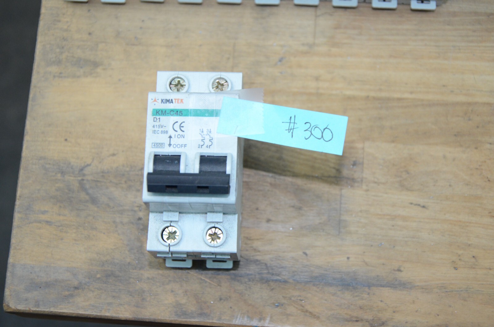 KimaTek KM-C45-D1 2 Pole Circuit Breaker New Open Box