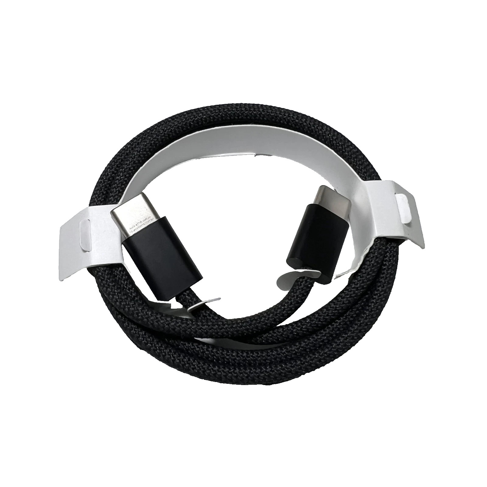 Apple Genuine USB-C 60W Charge Cable 1m Woven A2795 MQKJ3AM/A - Rare Black