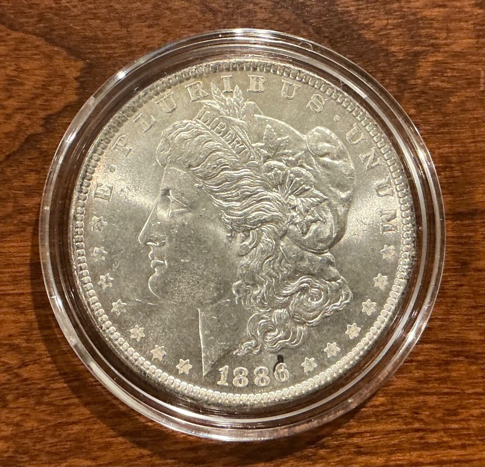 1886-P Gem Morgan Silver Dollar in High-Quality Condition.  Excellent Detail!