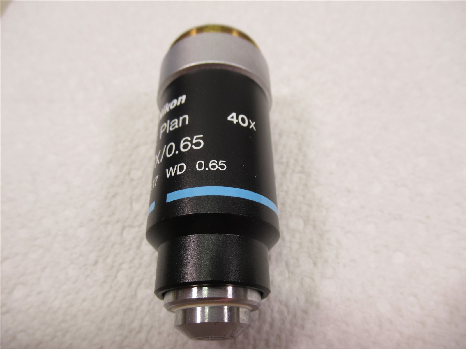 Nikon Eclipse E Plan 40x Microscope Objective Lens WD 0.65 Excellent Shape