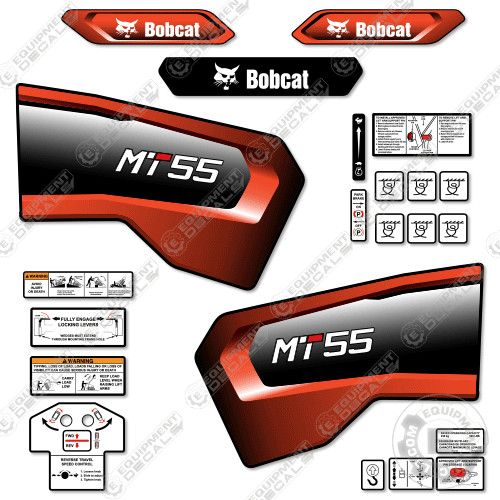 Fits Bobcat MT55 Decal Kit Mini Skid Steer (Stage 5) - 7 YEAR 3M VINYL!