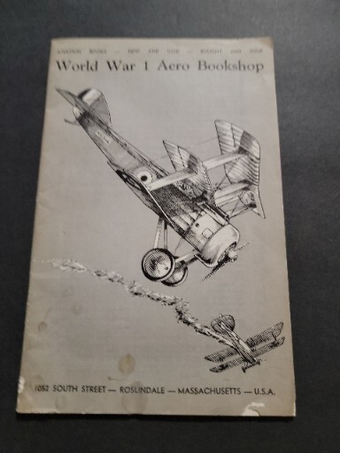 World War I Aero Bookshop Catalog 9 Military & Aviation Films Magazines Books