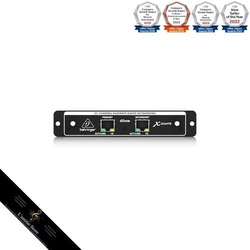 Behringer X32 Option Card DANTE Network Interface 24bit 44.1kHz/48kHz Compatible