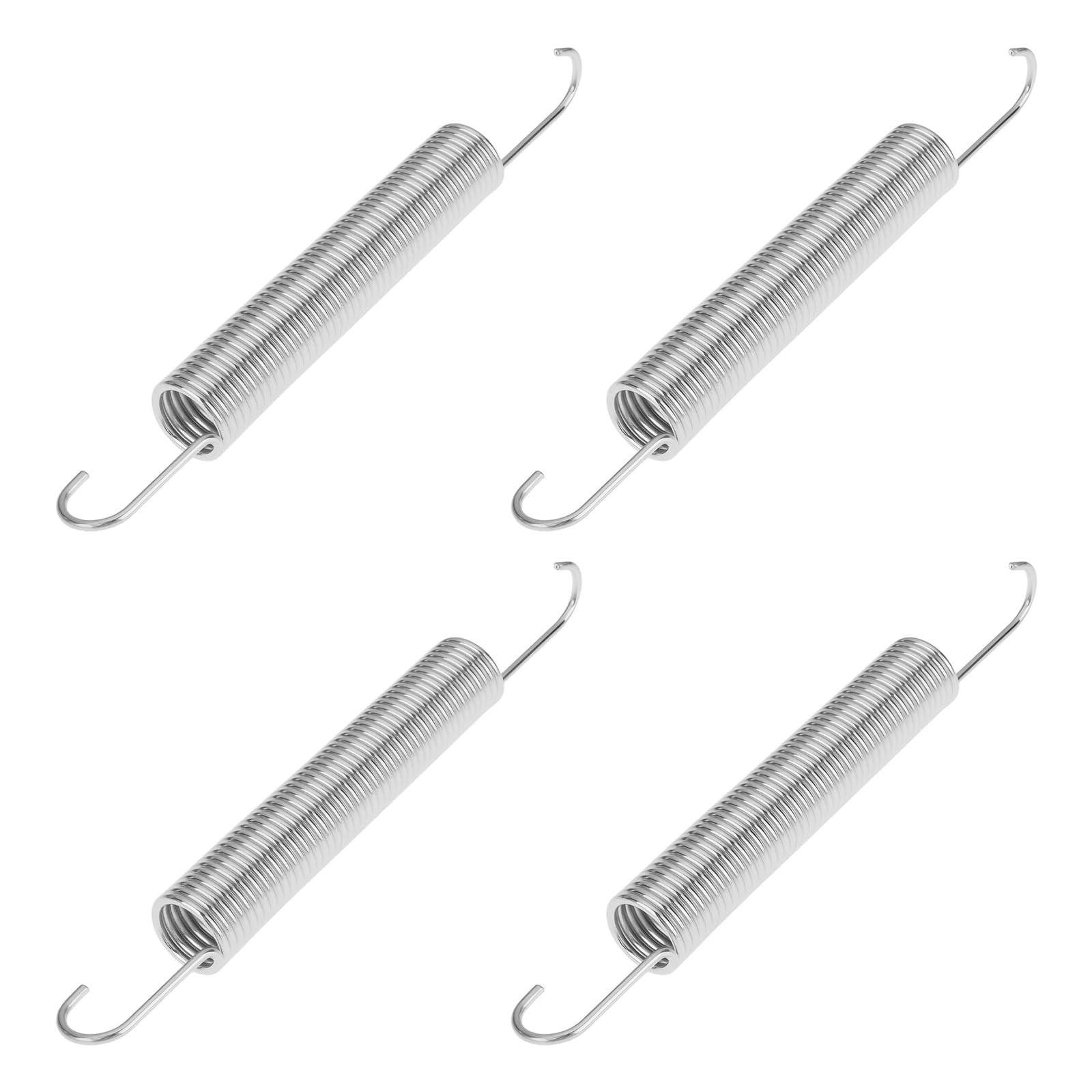4x 6-1/2-Inch Galvanized Steel Tension Springs Sofa Chair Mechanism Tension S...