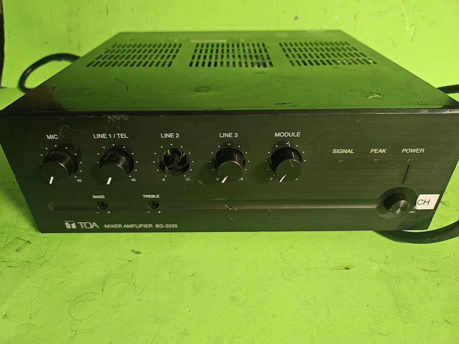 TOA BG-2035 MIXER AMP