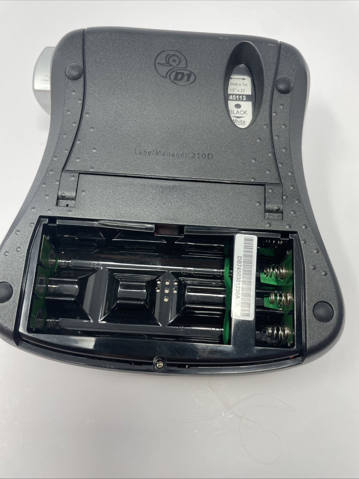 Dymo LabelManager 210D Label Maker Printer Black Tested Working