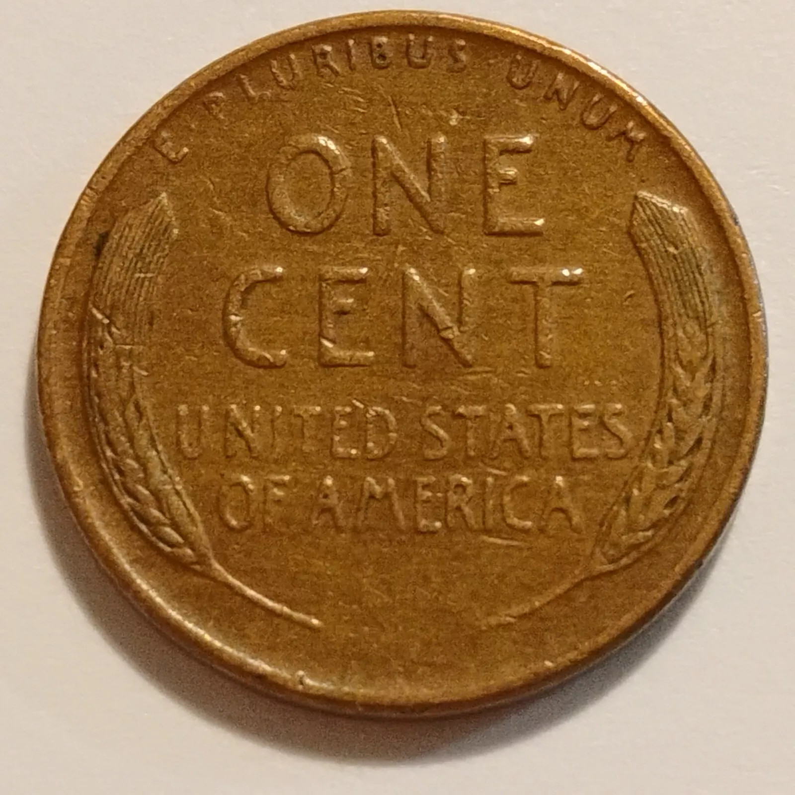 1956 D - BN - COPPER - 1 - 3.09 GRAMS