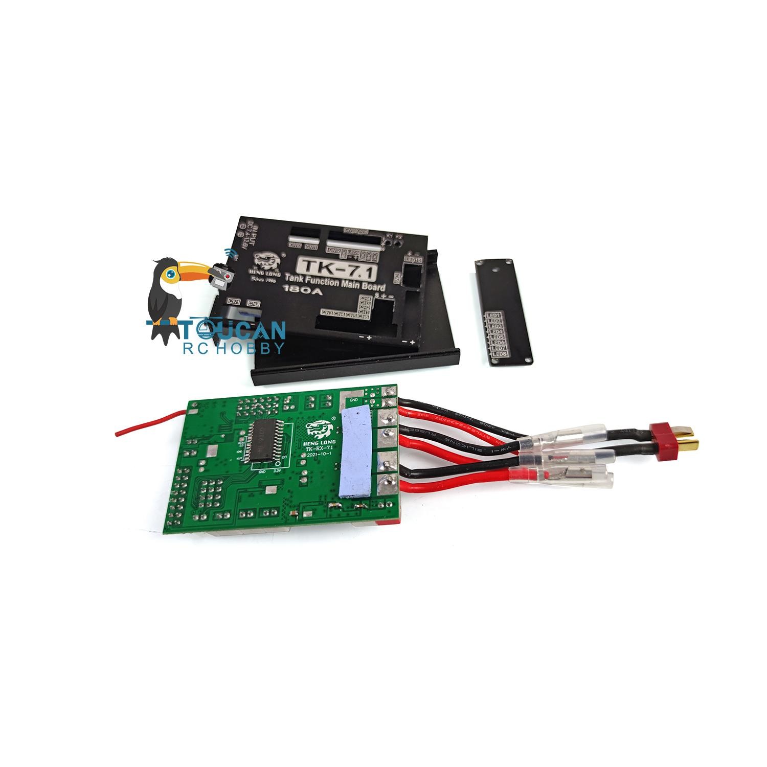 Henglong 7.1 Multi-Function Main Board For 1:16 RC Tank 7.1 7.0 Radio Controller