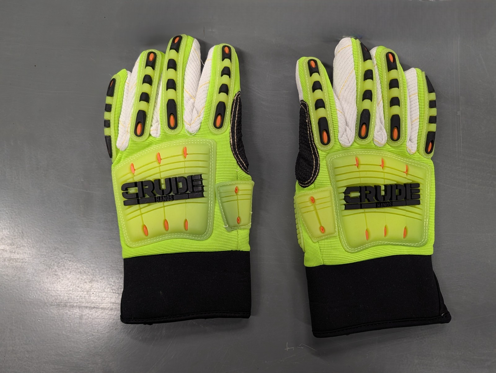 Crude TPR Knit Impact with Cotton Palm - Winter Glove