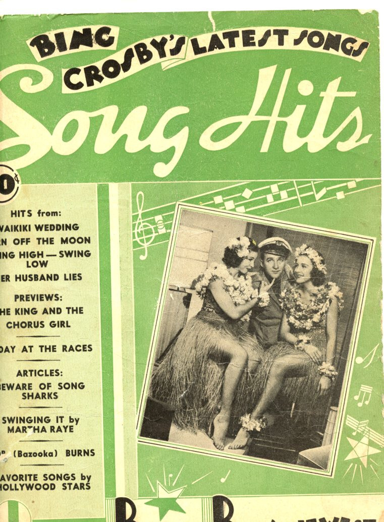 Bing Crosby Magazine Photo Clipping 2 Page L7906