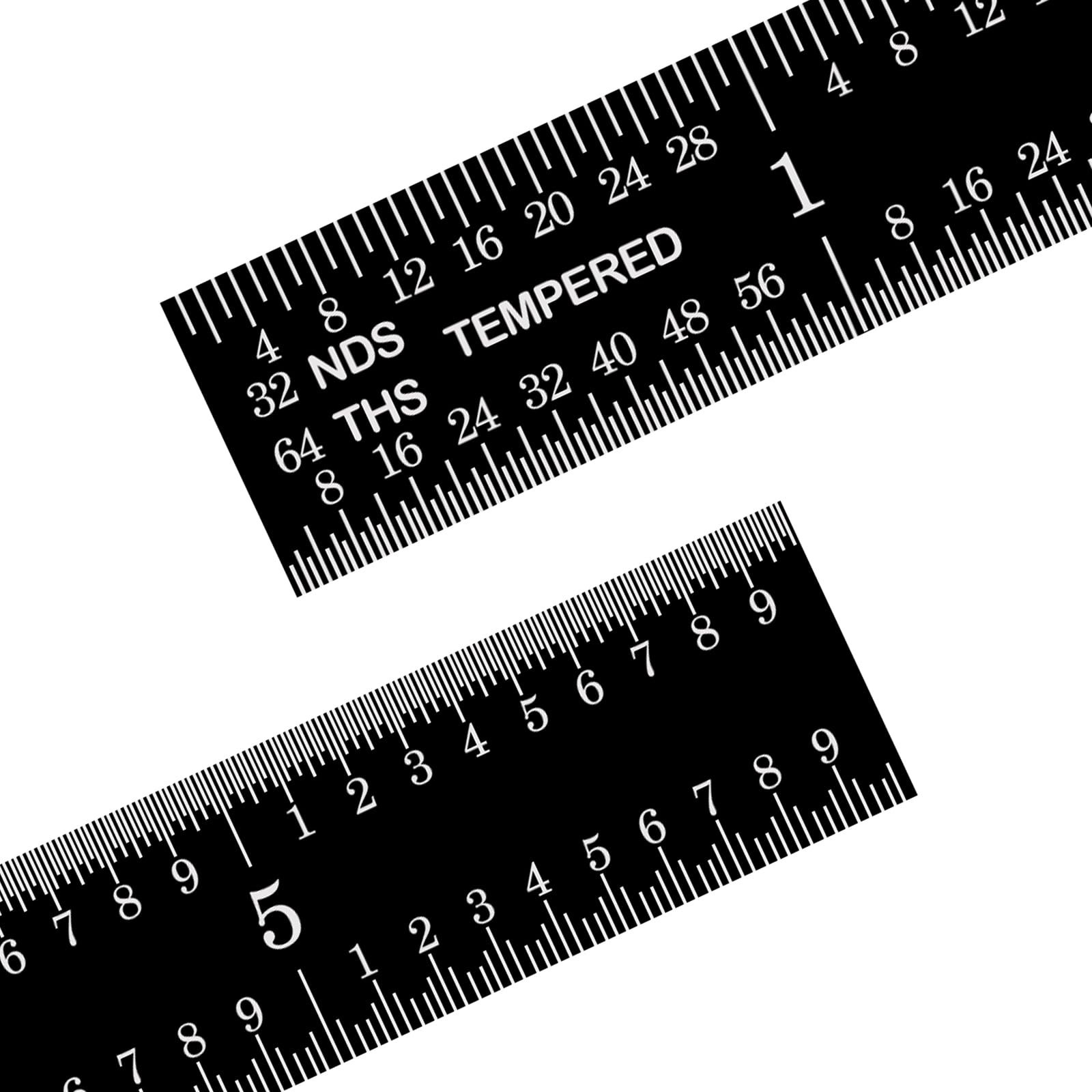 PEC Tools 6" Flexible Machinist Rule, Designed for High-Accuracy Industrial E...