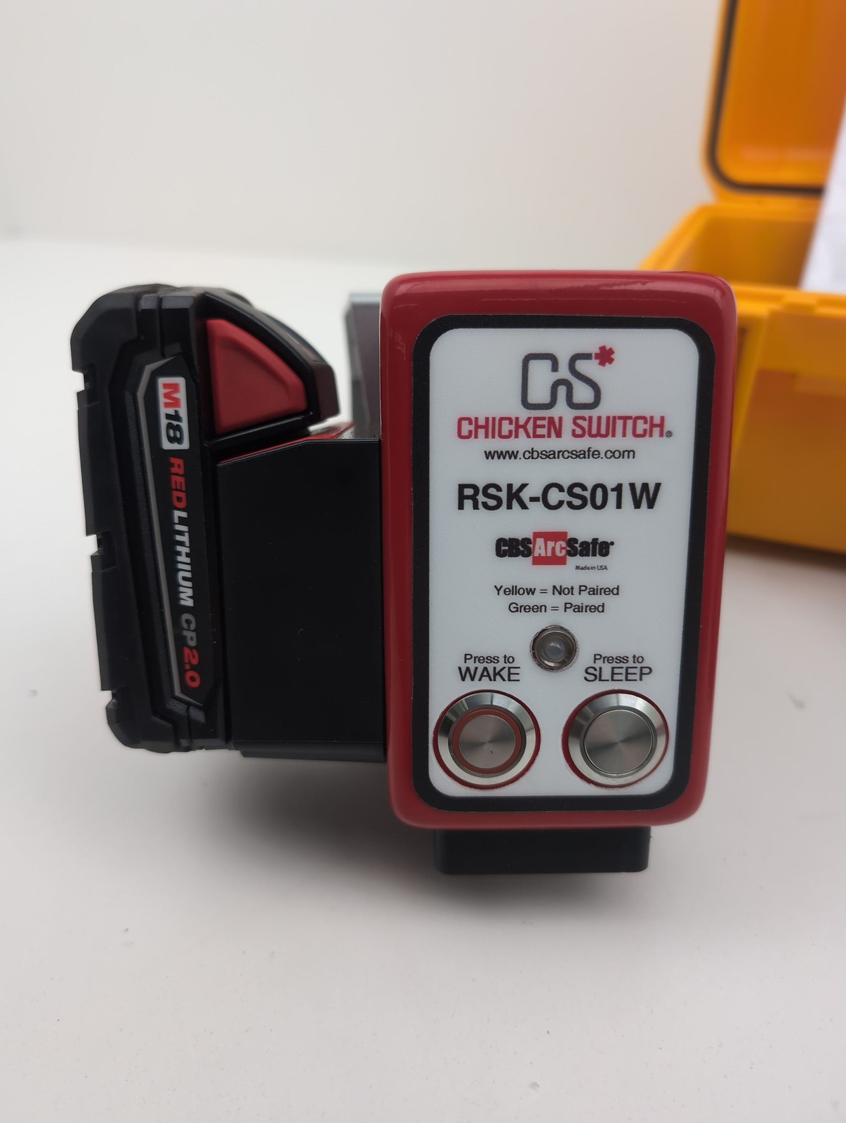 CBS Arcsafe RSK-CS01W Chicken Switch Remote Switch Actuator