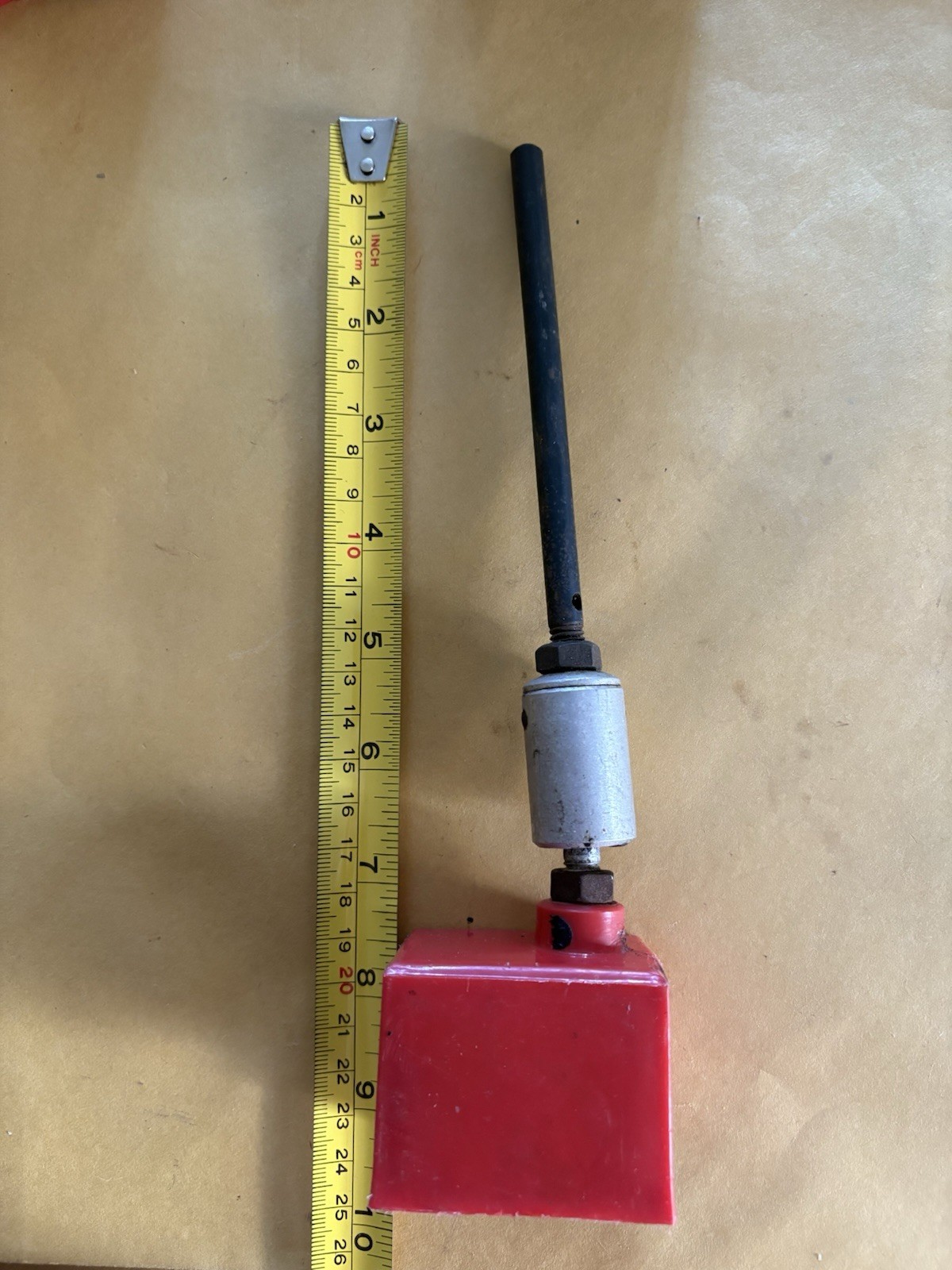 Vintage Magnetic Base  2-1/4” X 1-3/4” Base With Post