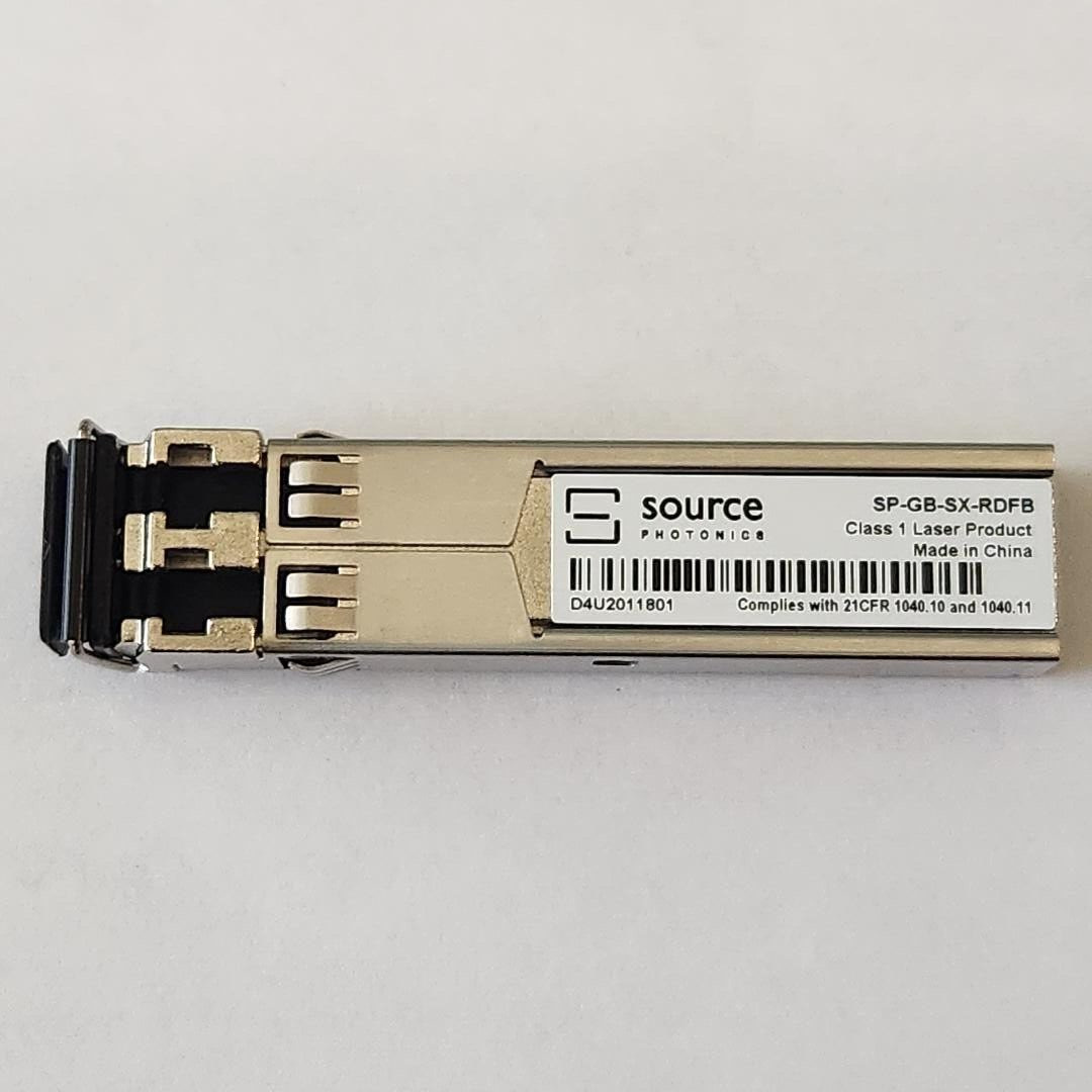 Source Photonics SP-GB-SX-RDFB SFP 1.25Gbps/1.0625Gbps 770nm-860nm 550m MMF LC