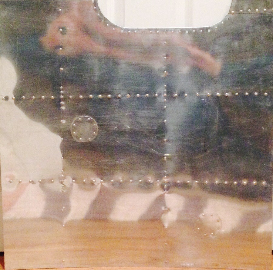 Nose Art Panel Skin Only- Repro, B-17 WW II Aviation US Army Air Corps  NAP-0101