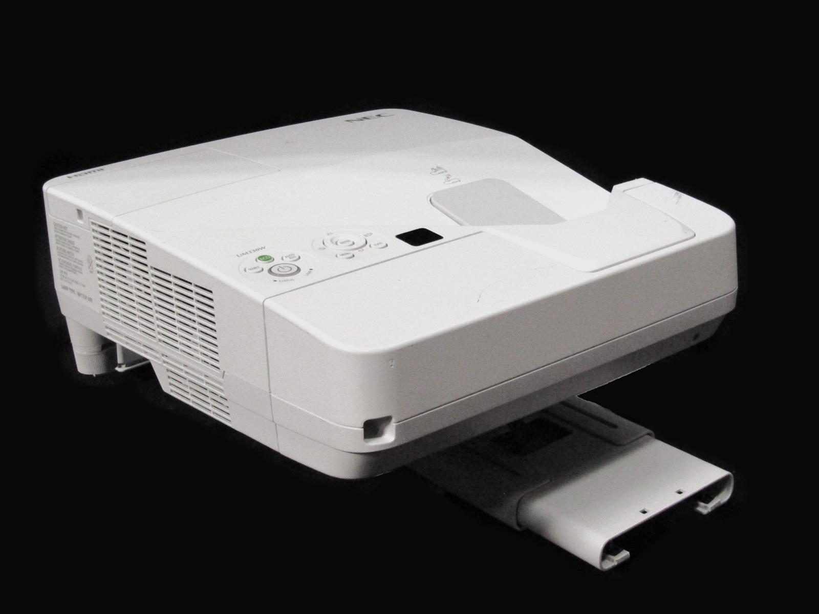 NEC NP-UM330W Widescreen Ultra-Short Throw Projector w/ NEC NP04WKI Wall Mount