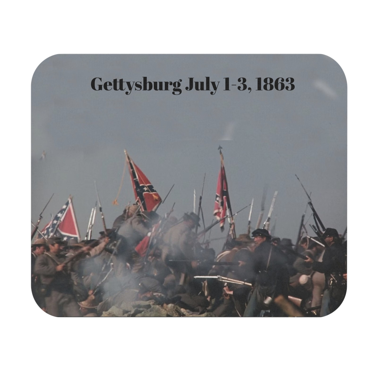 Gettysburg Battle Commemorative Mouse Pad, Historical Gift for History [...]
