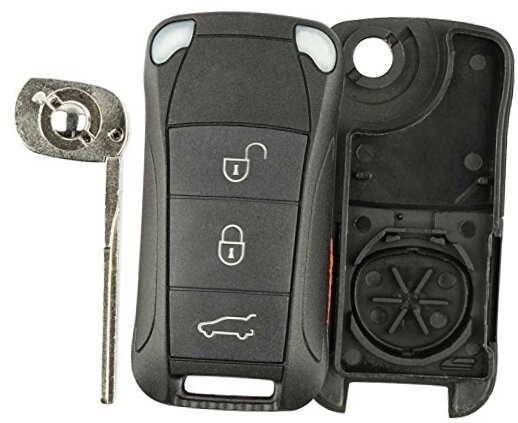 Keylesss Entry Remote Key Fob Uncut Car Flip Key Shell Case Cover