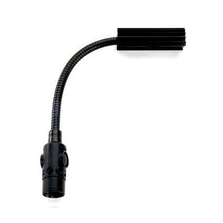 Littlite 12X 12-inch Low Intensity Gooseneck with 3-pin XLR Connector