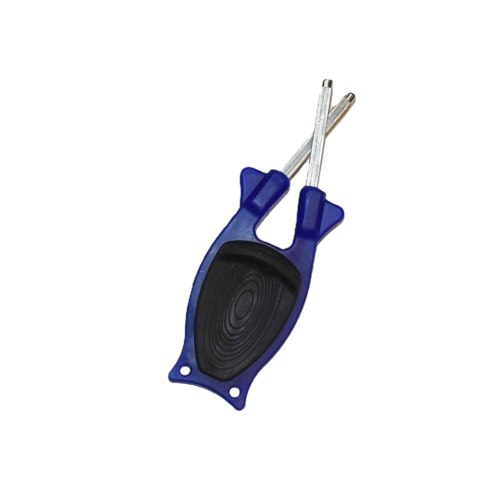 Paul Block Handheld Sharpener Purple Black Grip Manual Knife Sharpening Tool Gif