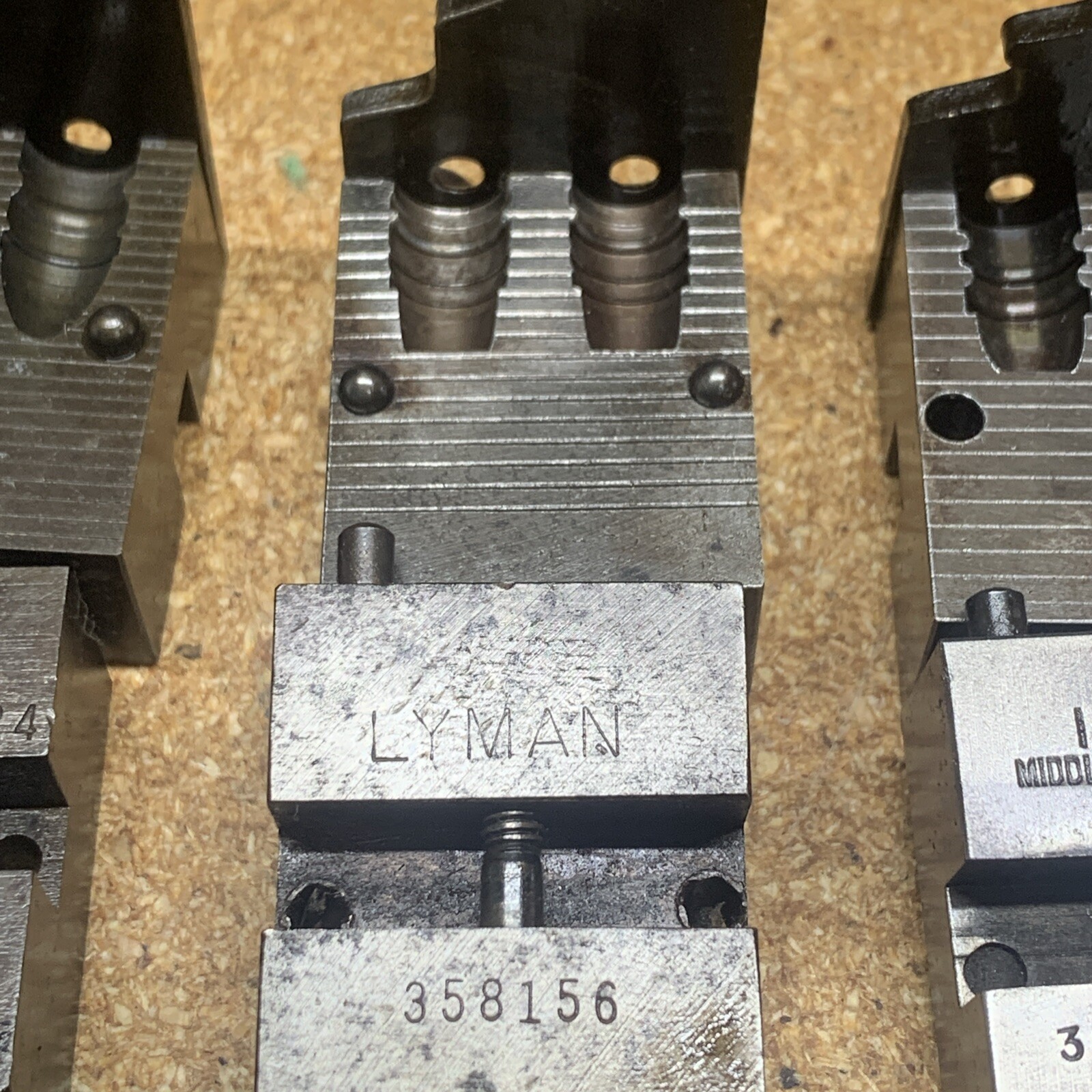 Lyman 2 cavity bullet molds