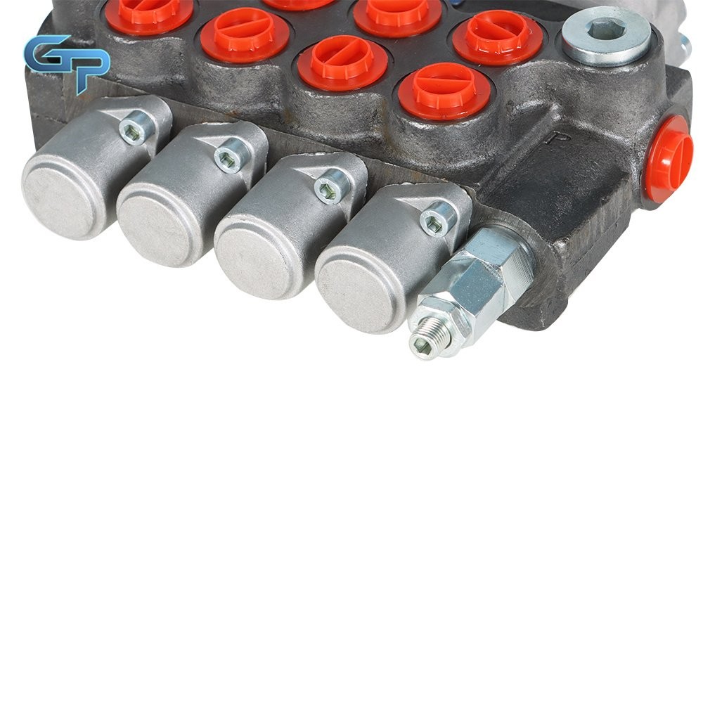 Hydraulic Directional Control Valve 4 Spool 11 gpm BSPP Interface