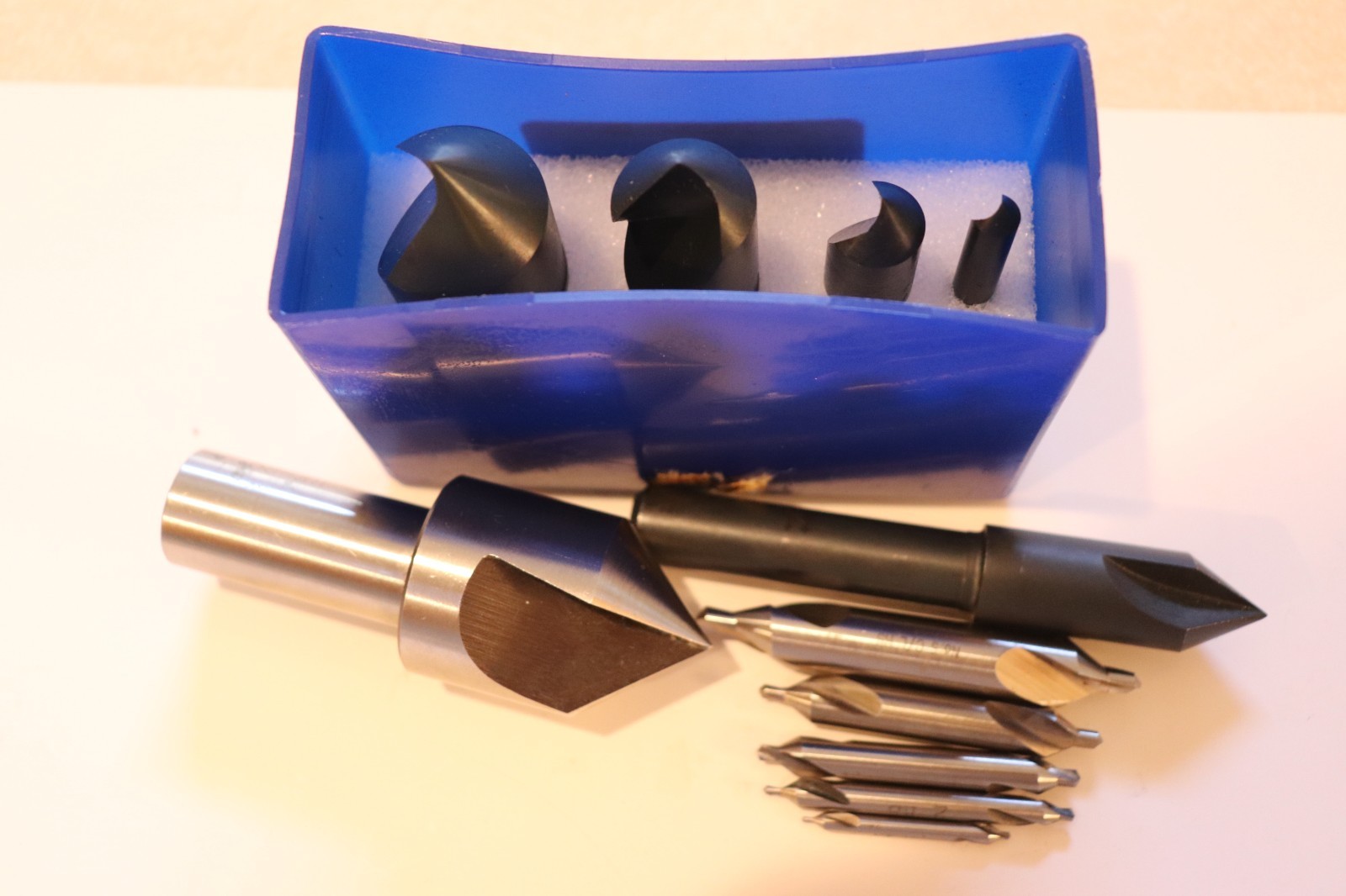 Ford 82 deg, Countersink set, 1-1/4 inch, 5/8 inch C`sinks and centerdrills.