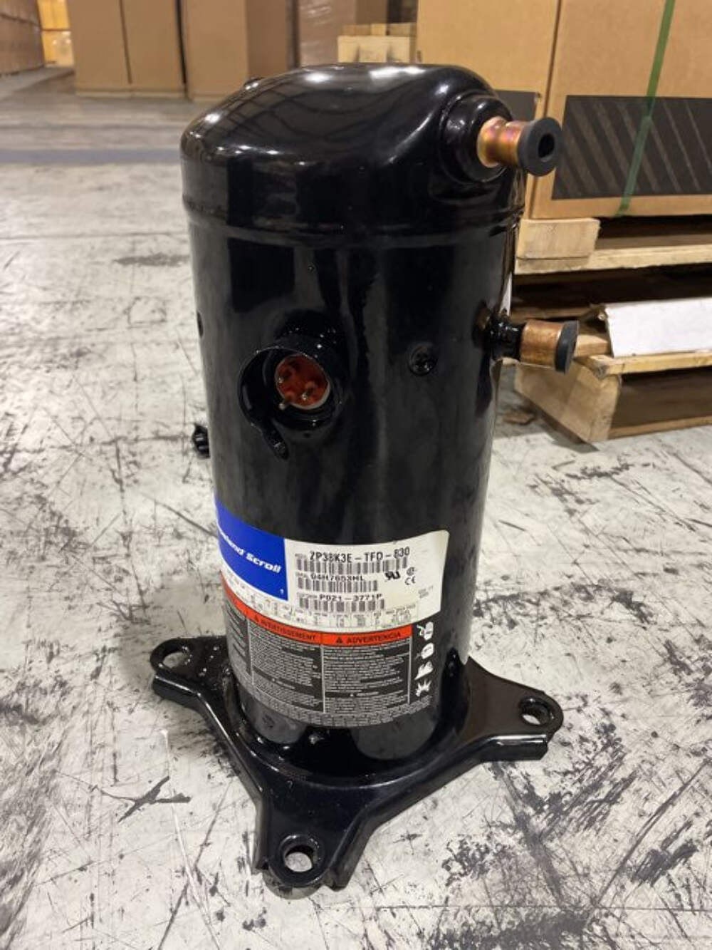 Copeland ZP38K3E-TFD-830 3 Ton Single-Stage AC Scroll Compressor 460/60/3 222592