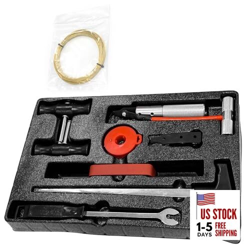 9Pcs Windshield Removal Tool Kit for Classic Vintage Car, Molded Windscreen