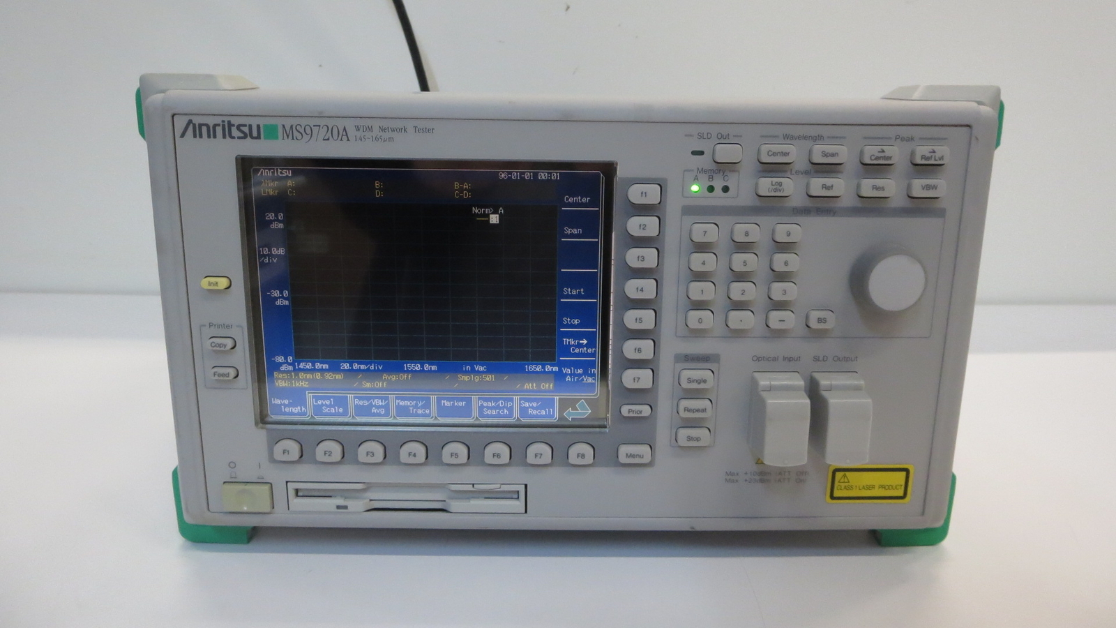 ANRITSU MS9720A WDM NETWORK TESTER 1.45-1.65um