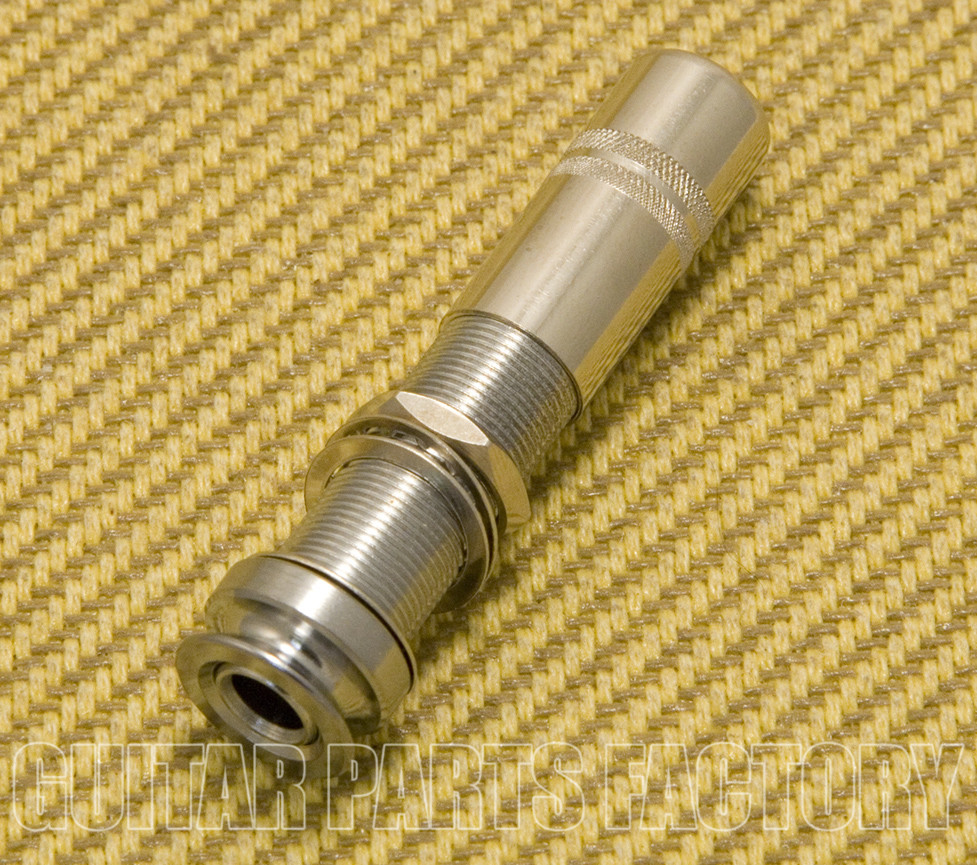 EP-4PJ-C Chrome 4-pin Stereo Endpin Jack for Acoustic Guitar/Bass w/Preamp