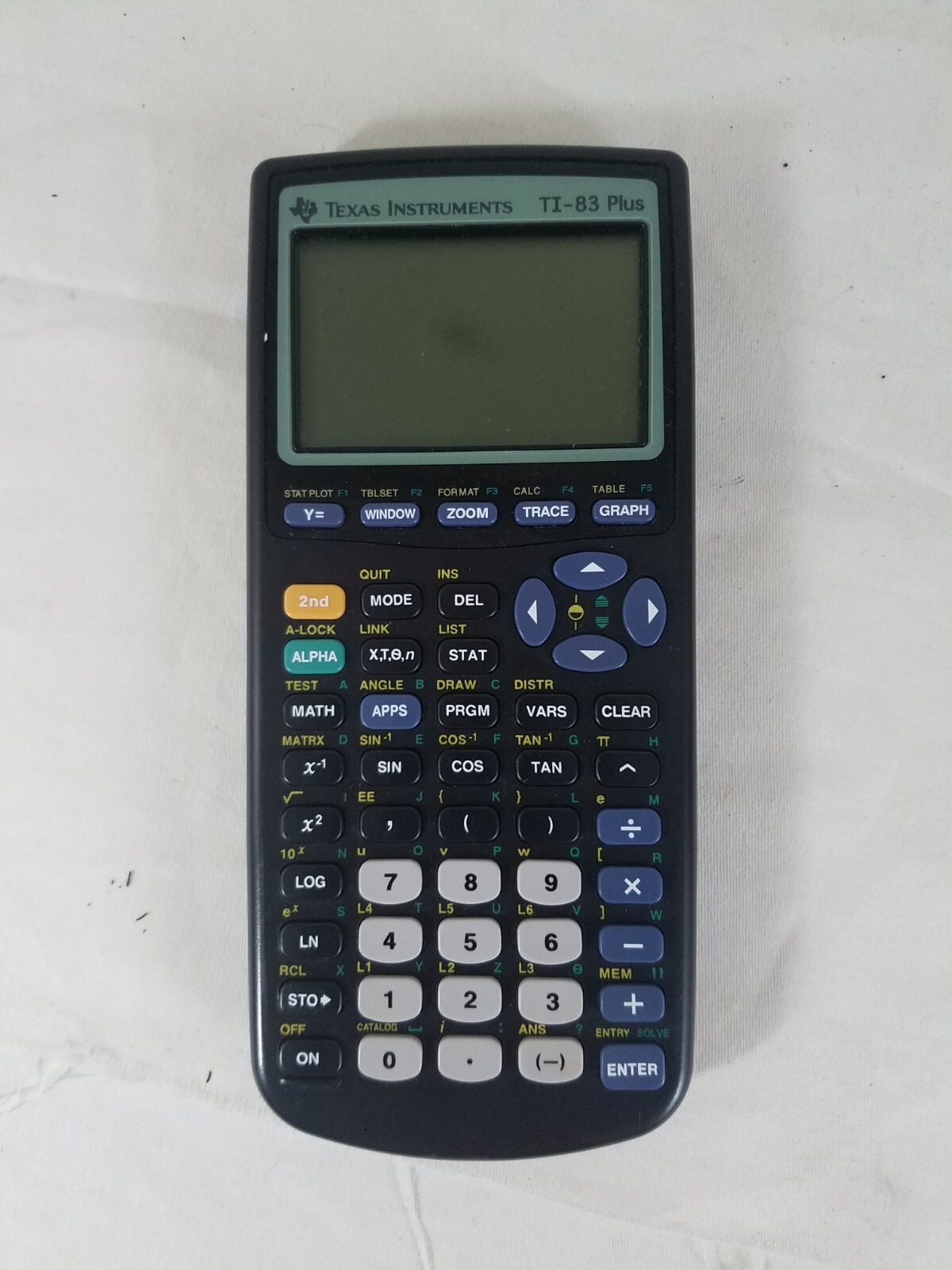 Texas Instruments TI-83 Plus Graphing Calculator with Cover