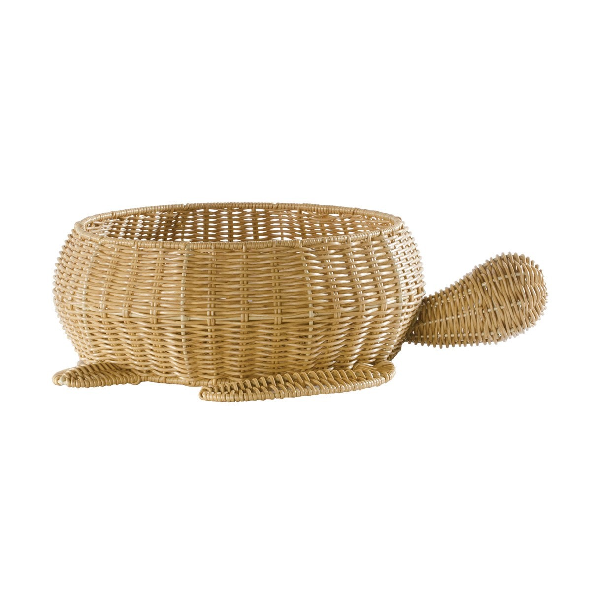Kaplan Early Learning Turtle Washable Wicker Floor Basket