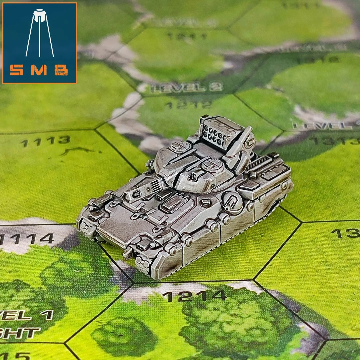 Korvi 2 x2 - Alternate Battletech Model - By Sir Mortimer Bombito