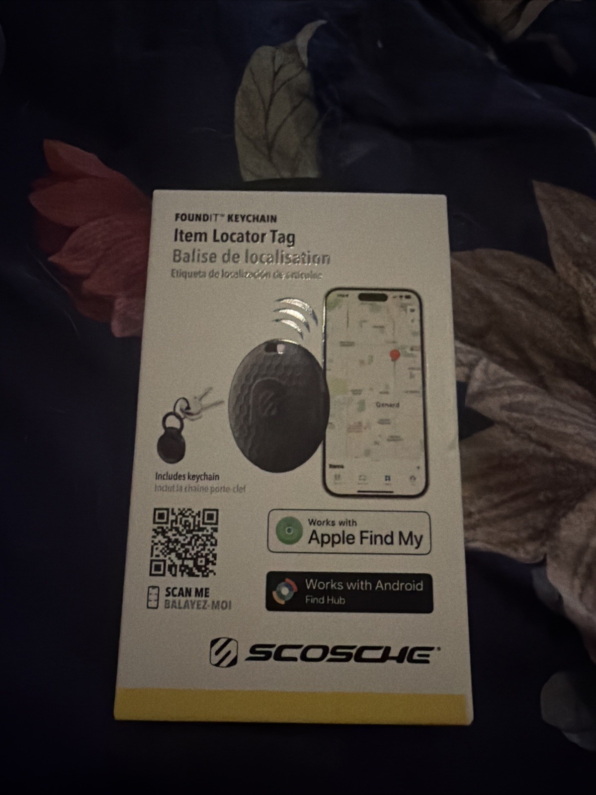 Scosche Found It Keychain Item Locator Tag New