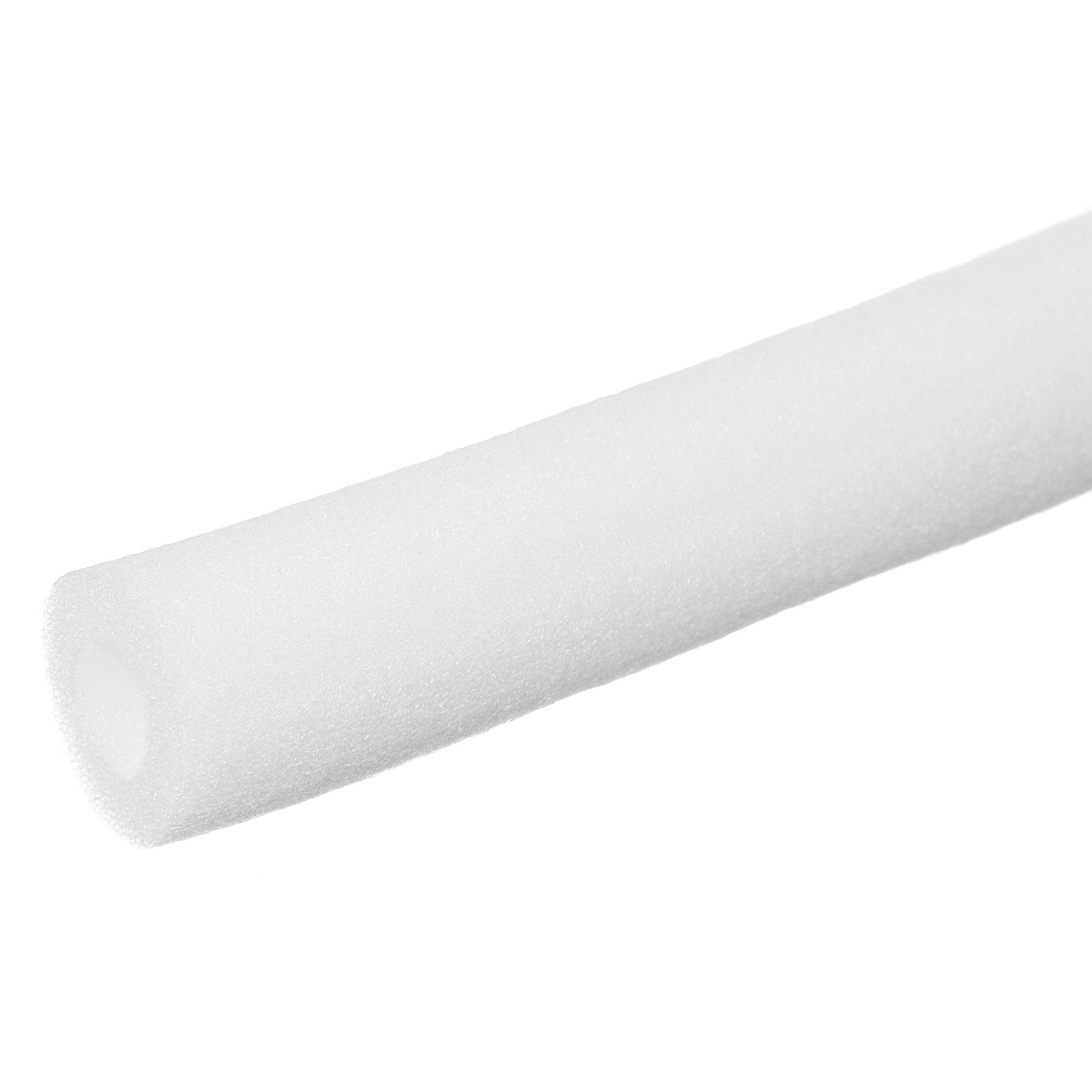 Pipe Insulation Foam Tube Foam Tubing Pipe Covers 3/4"x1-3/5"x6.6Ft White