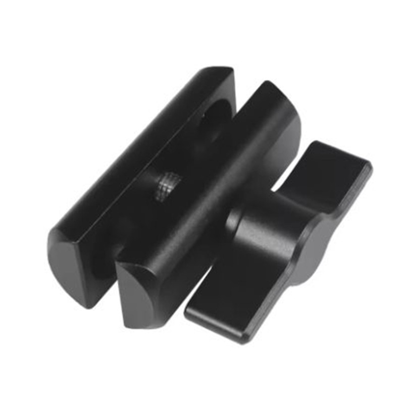 Extension Arm Mount Clamp for 17mm Head Clip Holder for Action Camera