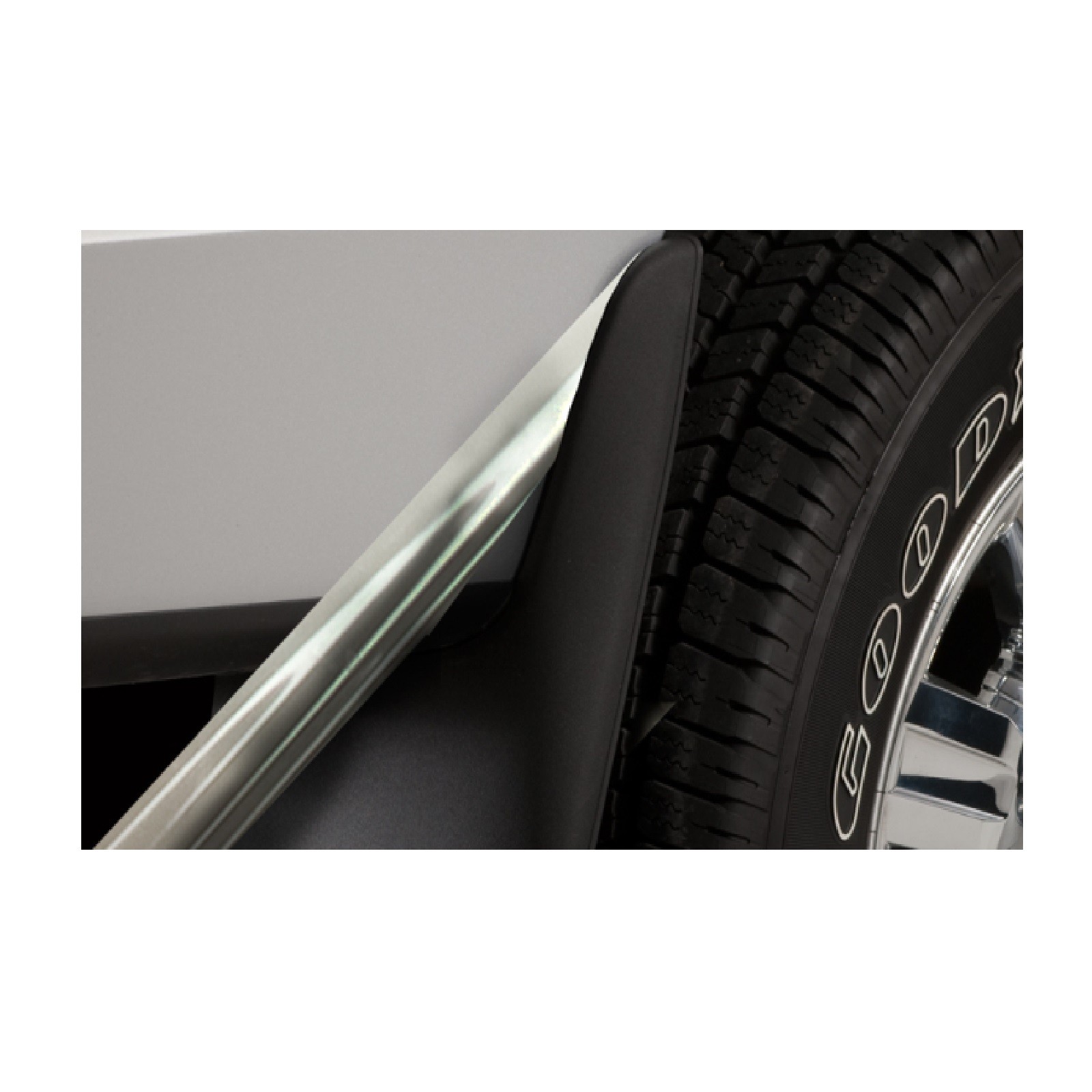 Husky Liners Front & Rear Thermoplastic Mud Guards for 07-14 Sierra 1500 2500