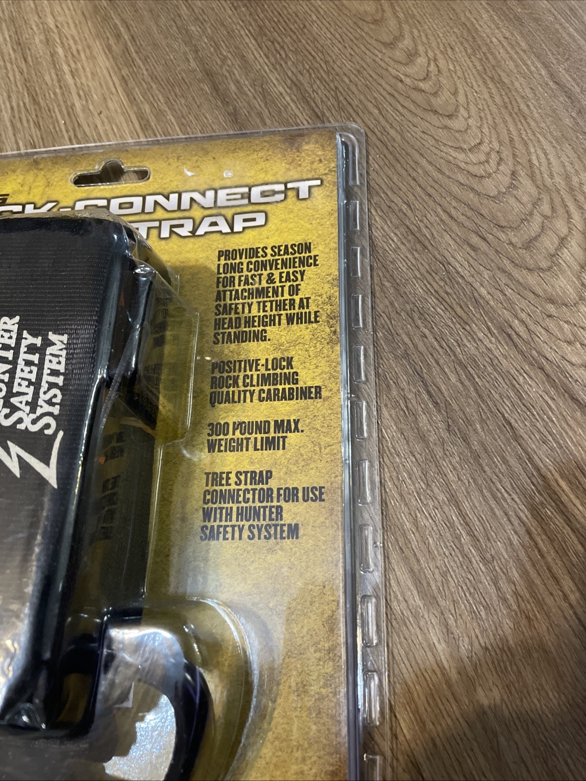 Hunter Safety System Quick-Connect Tree Strap for Tree-Stand Hunting Single