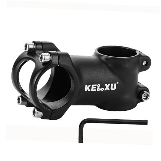 Bike Stem 31.8mm Lightweight Aluminum Alloy 60mm 90mm MTB Stem 7 Black-60mm