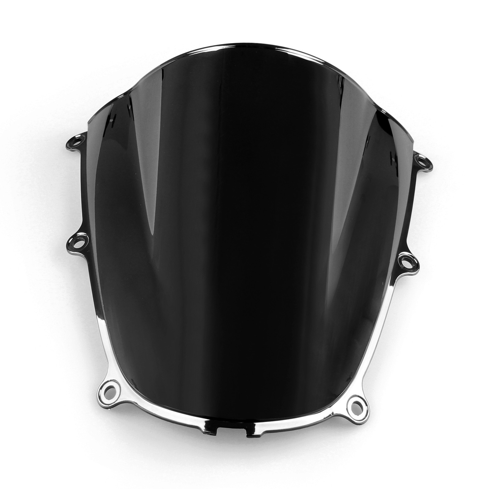 Windshield WindScreen Double Bubble For Honda CBR600RR 2005-2006 Black