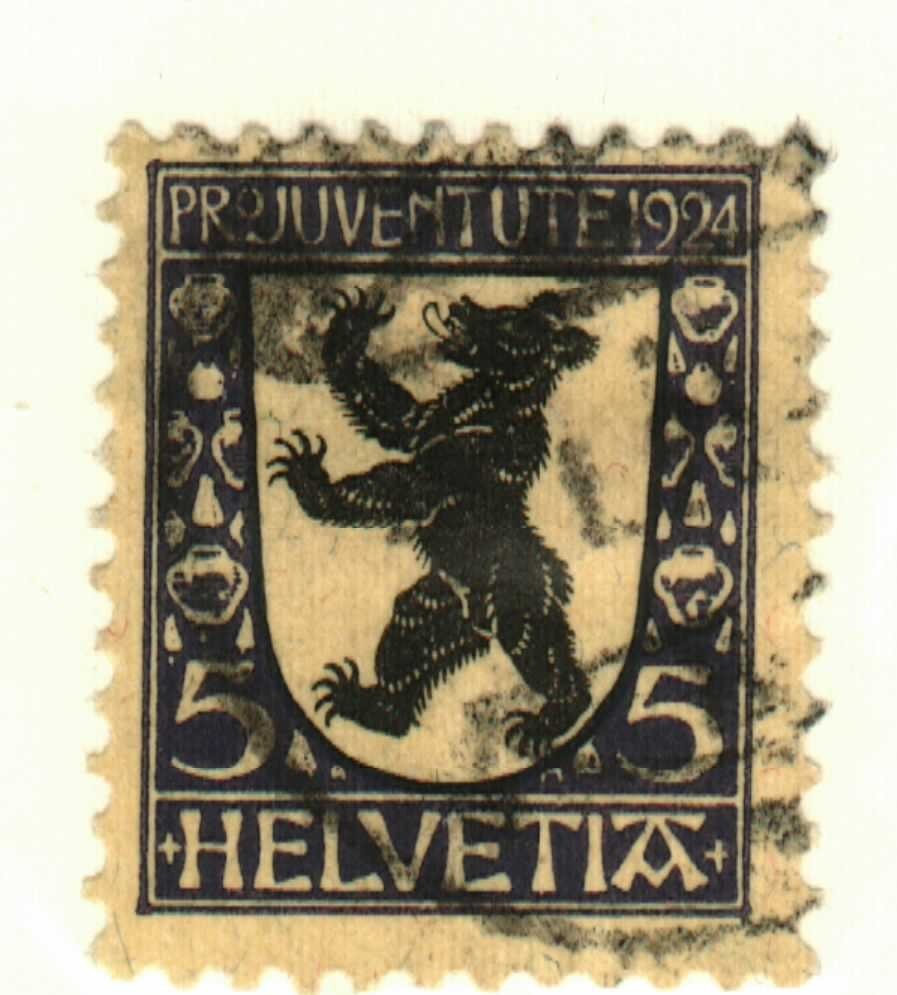 Switzerland #B29 used Pro Juventute semi postal