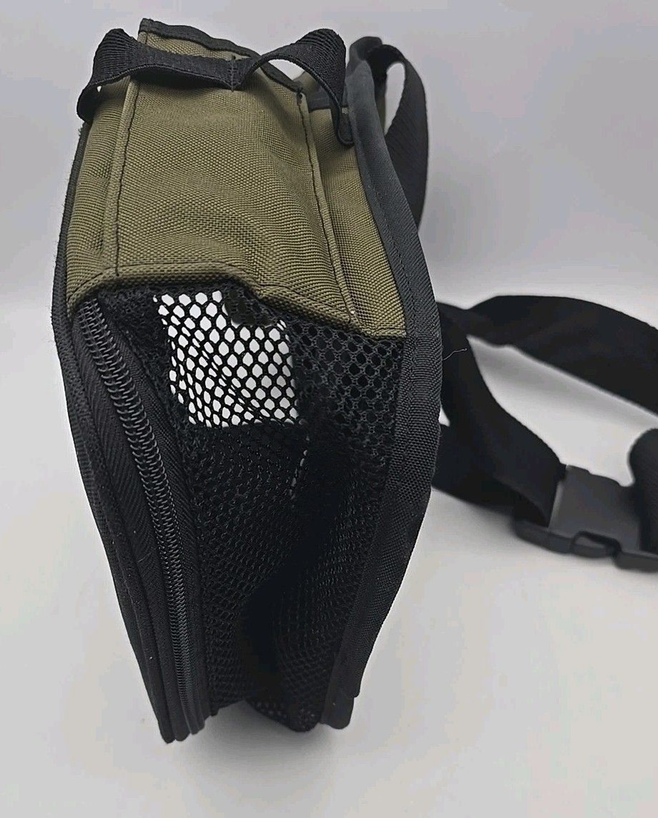 Cabela's Divided Shell Pouch With Belt And Webbed Bottom Small & Large Pouch