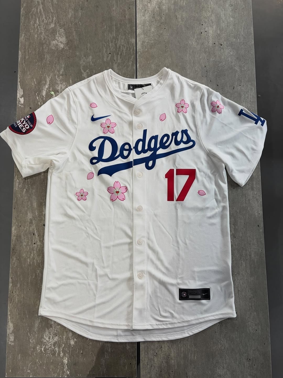 Shohei Ohtani #17 Dodgers Sakura Tokyo Series Jersey Men Baseball Shirt New