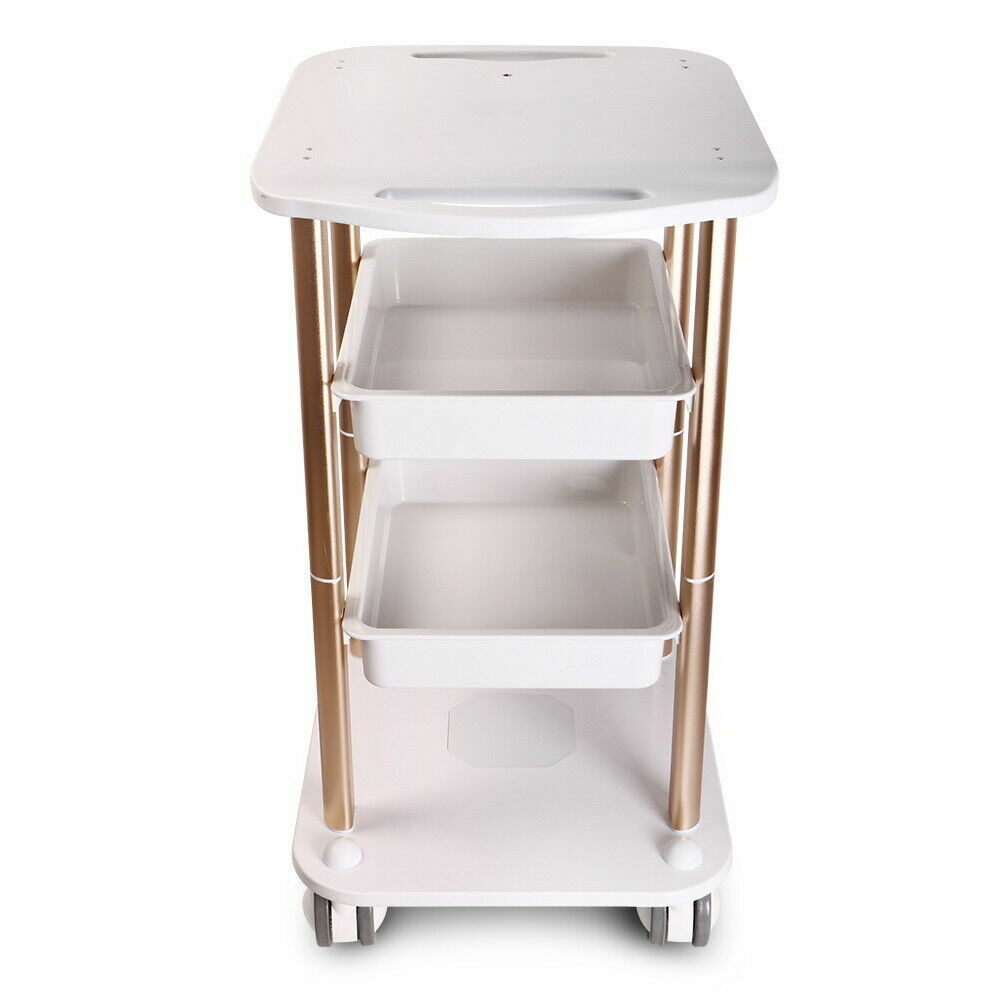 Salon SPA Trolley Stand For Cavitation Beauty Machine Instrument Rolling Cart US