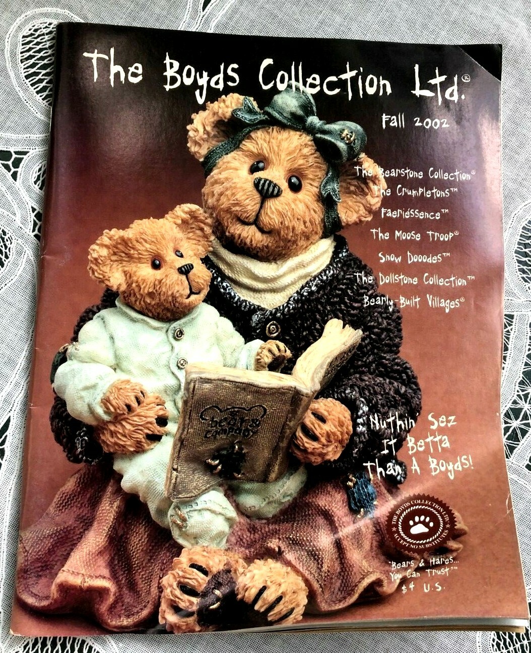 2002 FALL BOYDS COLLECTION CATALOG (FIGURINES)
