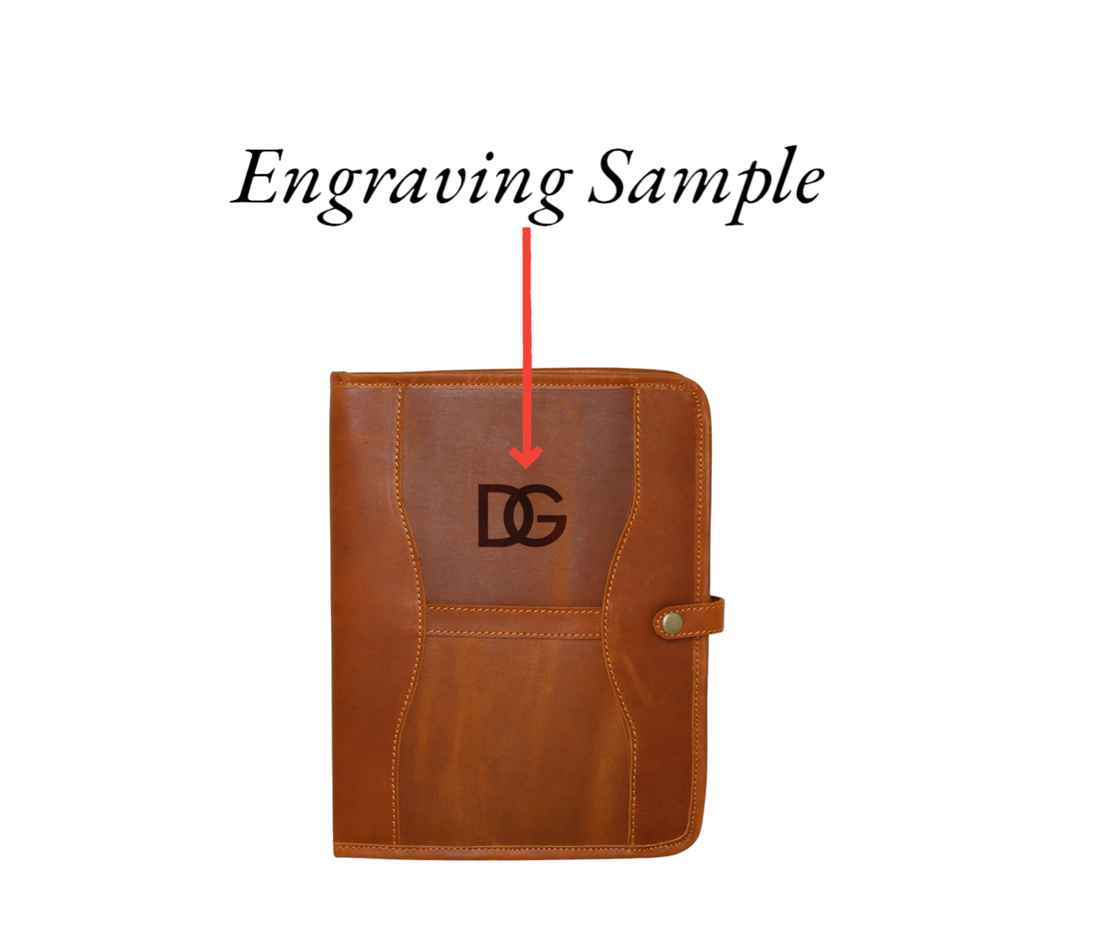 Genuine Leather Business Portfolio Professional for Document Sleeves and Notepad